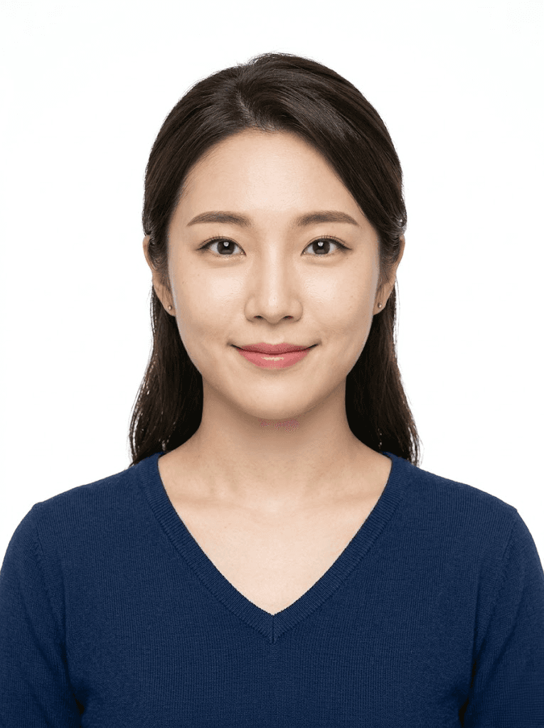 Standard ID Photo &middot; White Backdrop